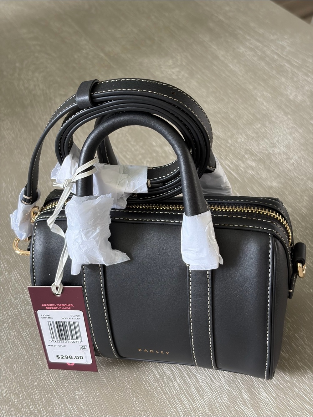 RADLEY LONDON Mini Noble Alley Zip Top
Handle Bag